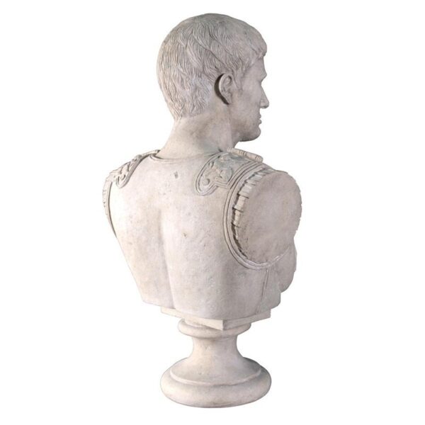 Design Toscano NE86795 20 Inch Augustus Caesar Bust