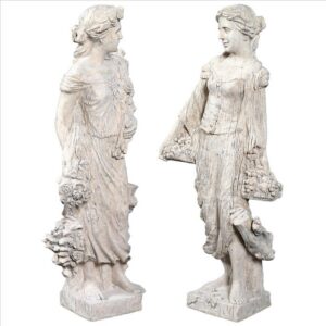 Design Toscano NE9210132 20 Inch Flora Proserpina Goddesses Statues Set