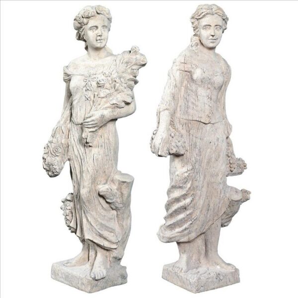 Design Toscano NE9210132 20 Inch Flora Proserpina Goddesses Statues Set