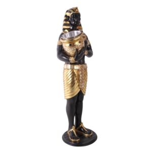 Design Toscano NE97375 20 1/2 Inch Guardian Asar Egyptian Wine Holder