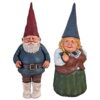 Design Toscano NE980161 Set of Mother and Father Gnome Statues