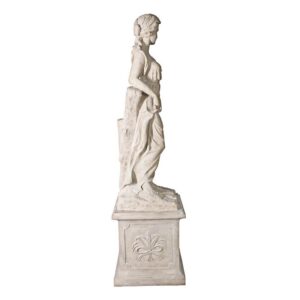 Design Toscano NE990059 24 Inch Four Seasons Summer Statue with Plinth