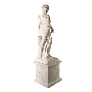 Design Toscano NE990059 24 Inch Four Seasons Summer Statue with Plinth