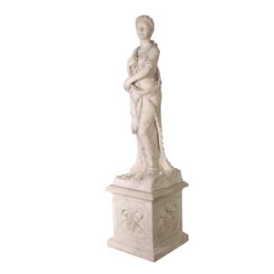 Design Toscano NE990060 24 Inch Four Seasons Winter Statue with Plinth