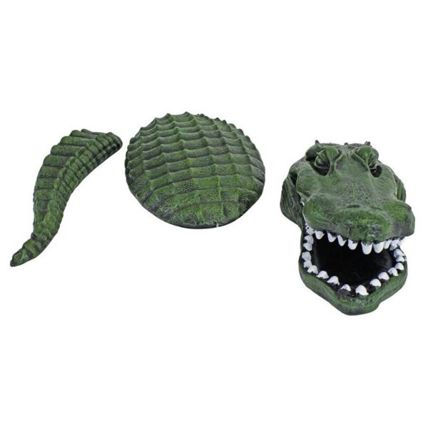 Design Toscano NG296989 6 1/2 Inch Fearless Floating Gator