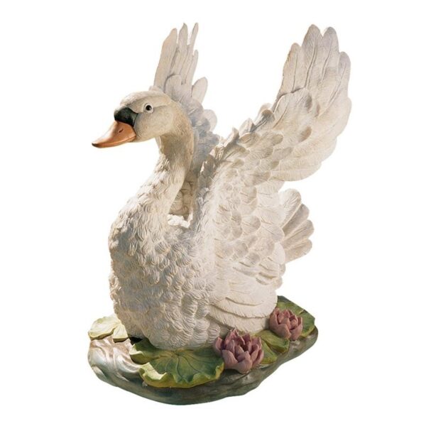 Design Toscano NG30774 14 Inch The Majesty of Swan Lake