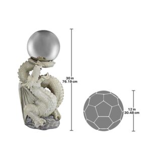 Design Toscano NG30854 13 Inch Sagremors Dragon with Gazing Globe