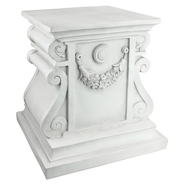 Design Toscano NG314100 15 Inch Classic Plinth, Large