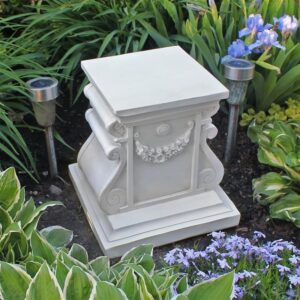 Design Toscano NG314105 11 1/2 Inch Classic Plinth, Medium