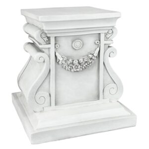 Design Toscano NG314105 11 1/2 Inch Classic Plinth, Medium