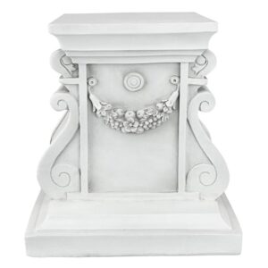 Design Toscano NG314105 11 1/2 Inch Classic Plinth, Medium