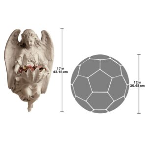 Design Toscano NG31508 11 1/2 Inch Brixton Abbey Angel