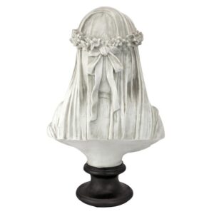 Design Toscano NG31524 9 Inch Veiled Maiden Bust