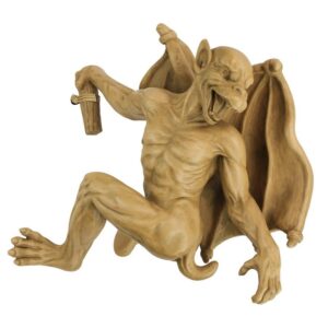 Design Toscano NG32115 14 Inch Large Gaston Gargoyle Climber Statue