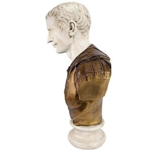 Design Toscano NG32419 20 Inch Julius Caesar Bust