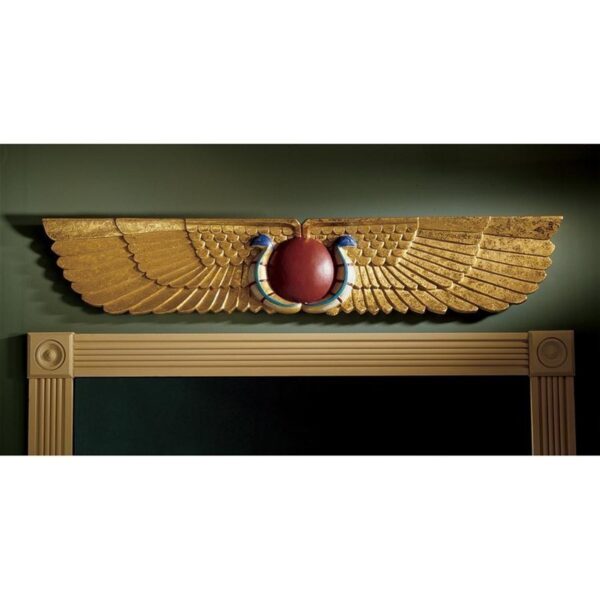 Design Toscano NG32428 40 Inch Egyptian Temple Pediment