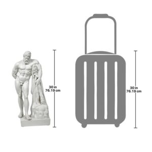 Design Toscano NG32438 15 Inch Farnese Hercules