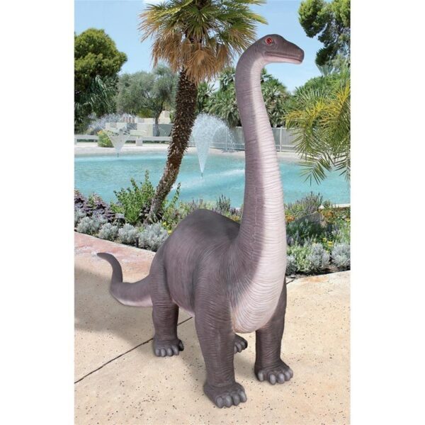 Design Toscano NG32470 29 1/2 Inch Boris the Brontosaurus Dinosaur Statue