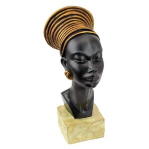 Design Toscano NG32782 5 1/2 Inch Nubian Kandake Bust