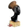 Design Toscano NG32782 5 1/2 Inch Nubian Kandake Bust