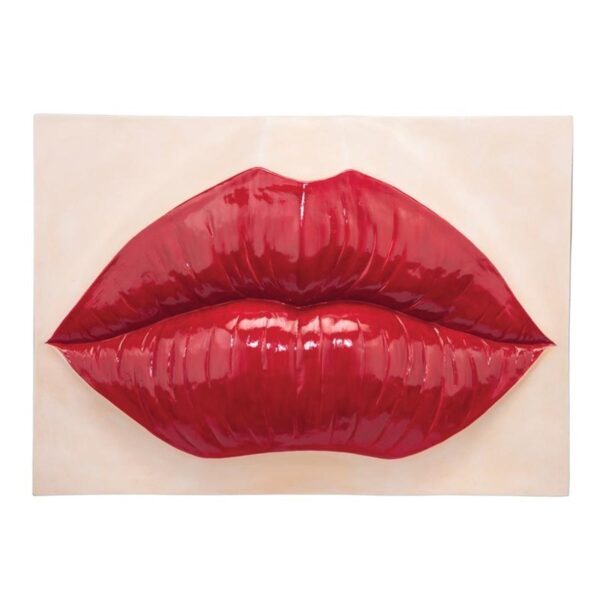 Design Toscano NG32917 29 1/2 Inch Pop Art Lips Frieze