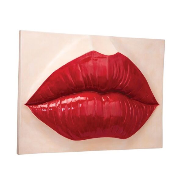 Design Toscano NG32917 29 1/2 Inch Pop Art Lips Frieze