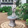 Design Toscano NG33505 17 Inch Manneken Pis with Shell Pump and Plinth