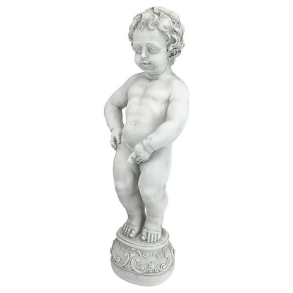 Design Toscano NG335051 10 1/2 Inch Manneken Pis Boy Piped Statue