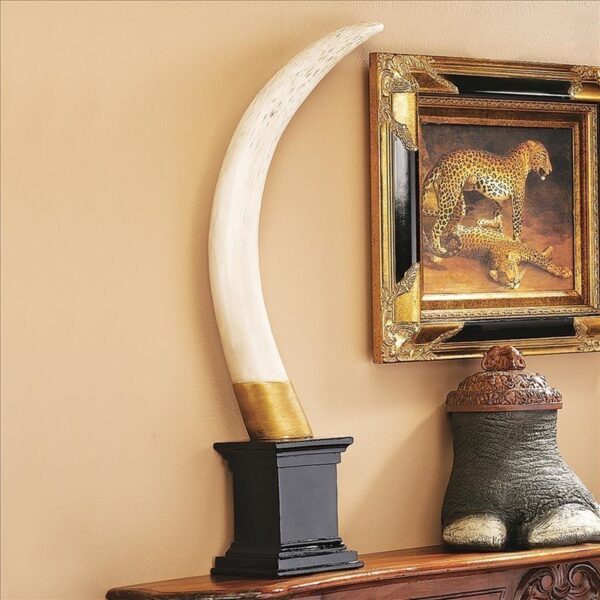 Design Toscano NG33639 13 Inch Elephant Tusk Trophy