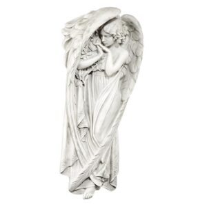 Design Toscano NG33656 12 1/2 Inch Small Santa Croce Angel Frieze