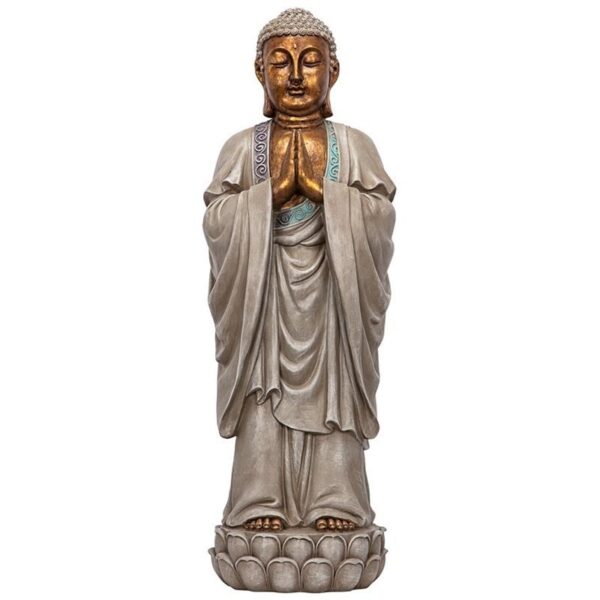 Design Toscano NG33692 9 Inch Bodh Gaya Buddha Statue