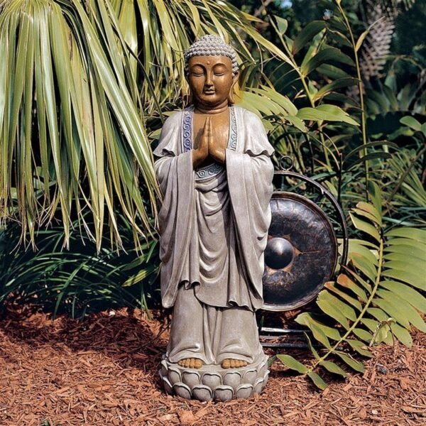 Design Toscano NG33692 9 Inch Bodh Gaya Buddha Statue