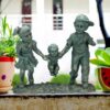 Design Toscano NG34161 12 Inch Swing Time Children Garden Statue