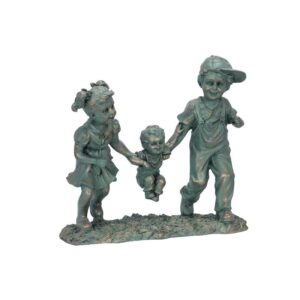 Design Toscano NG34161 12 Inch Swing Time Children Garden Statue