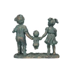 Design Toscano NG34161 12 Inch Swing Time Children Garden Statue