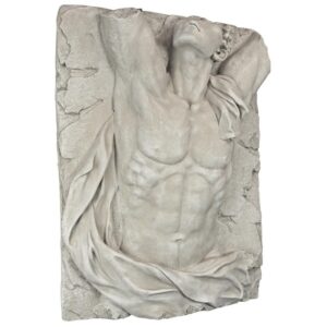 Design Toscano NG34254 21 Inch Torso of Adonis Frieze