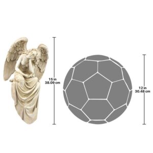 Design Toscano NG34725 8 1/2 Inch Medium Resting Grace Angel Statue