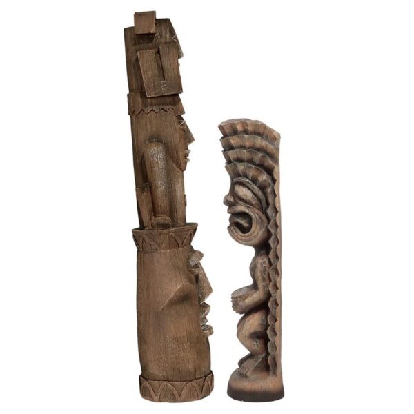 Design Toscano NG931189 6 Inch Set of Tiki Gods Set