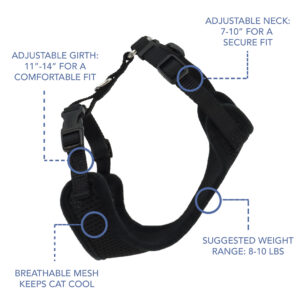 Comfort Soft  Adjustable Cat Harness