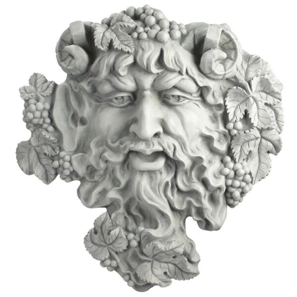 Design Toscano OS6120L 18 1/2 Inch Large Bacchus Plaque