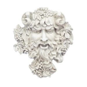 Design Toscano OS6212M 10 1/2 Inch Medium Bacchus Plaque