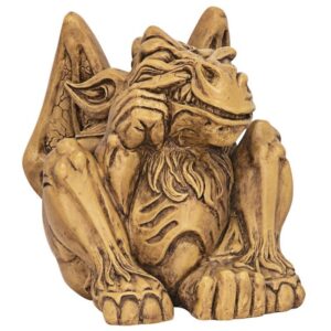 Design Toscano OS69003 8 1/2 Inch Large Feast on Fools Gargoyle Statue