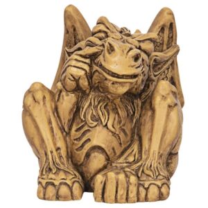 Design Toscano OS69003 8 1/2 Inch Large Feast on Fools Gargoyle Statue