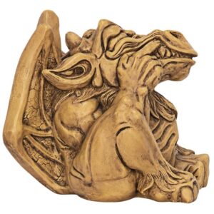 Design Toscano OS69003 8 1/2 Inch Large Feast on Fools Gargoyle Statue