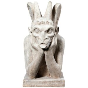 Design Toscano OS69017 17 Inch Giant Spitting Gargoyle of Notre Dame