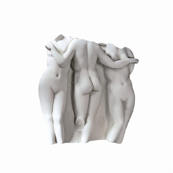 Design Toscano OS69359 29 Inch Three Graces Frieze Large Scale