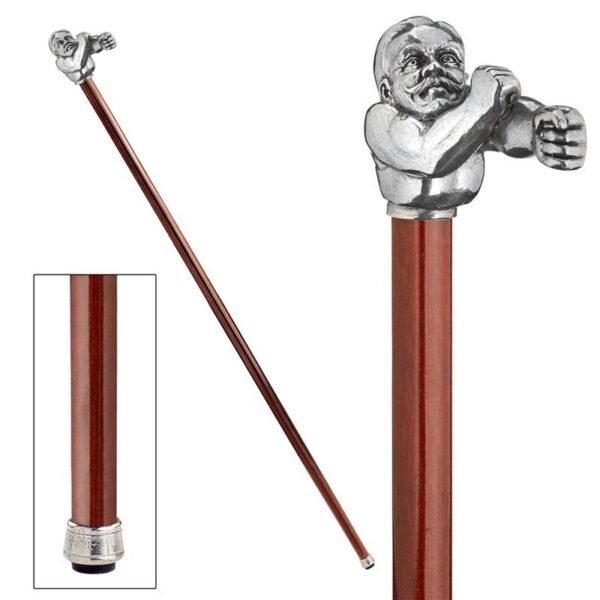 Design Toscano PA292 Padrone 2 Inch John L Sullivan Walking Stick