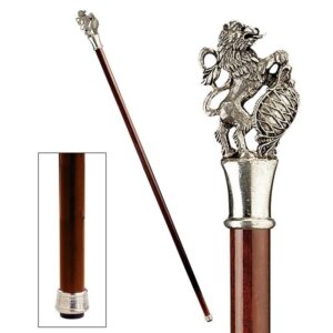 Design Toscano PA90101 Padrone 1 Inch Heraldic Lion Walking Stick