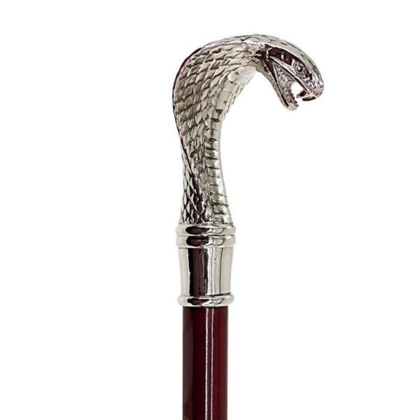 Design Toscano PA90106 Padrone 1 Inch Cobra Walking Stick