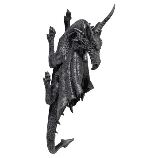 Design Toscano PD1376 7 Inch Horned Dragon of Devonshire Plaque